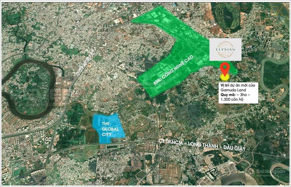 Bán căn hộ elysian đẹp, 5,5 tỷ, 76m2, 2pn, 2wc , tầng 2 tại lò lu, trường thạnh, q9, hcm