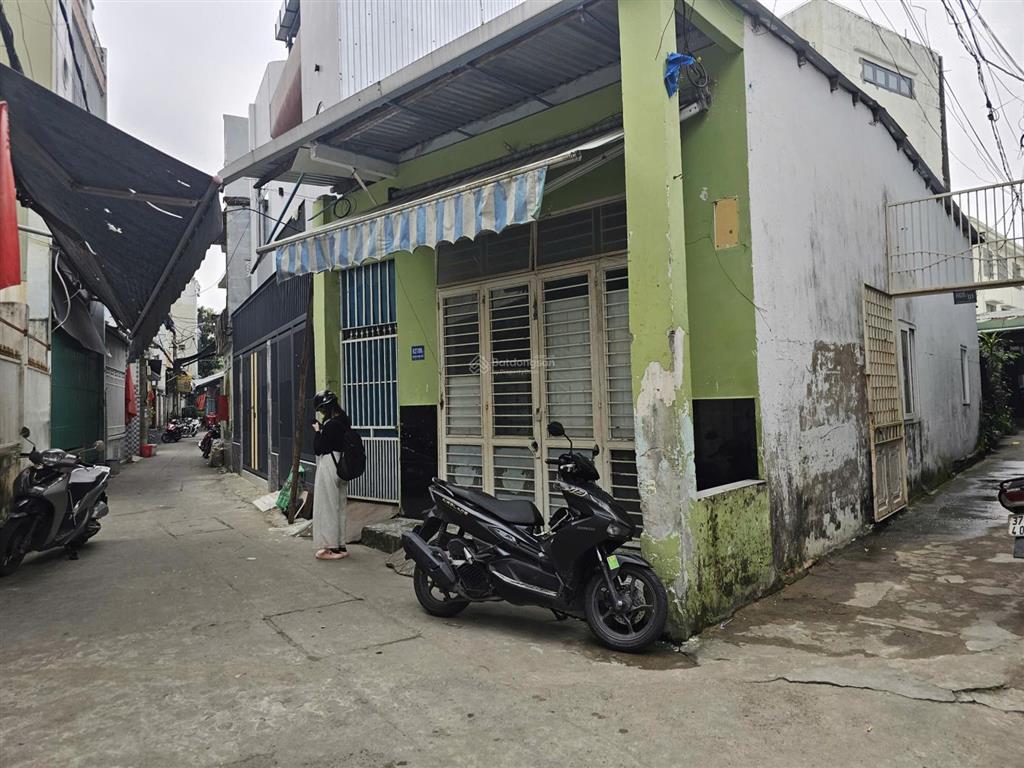 Đất và nhà kiệt k27 nguyễn lương bằng, ô tô 3m trước chợ hòa khánh