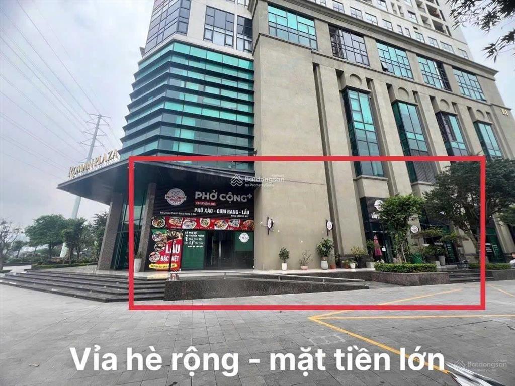 Vị trí roman plaza  khu tổ hợp cao cấp, dân cư đông, hoạt động kinh doanh sôi động.