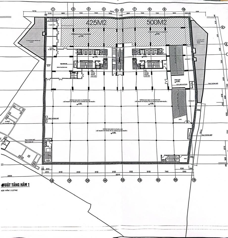 Siêu hot! cho thuê mặt bằng khu vui chơi 400m2 tầng b1 feliz homes hoàng mai