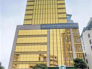 Cho thuê mặt bằng 727m2 tòa nhà friend tower, láng hạ  phù hợp làm ngân hàng