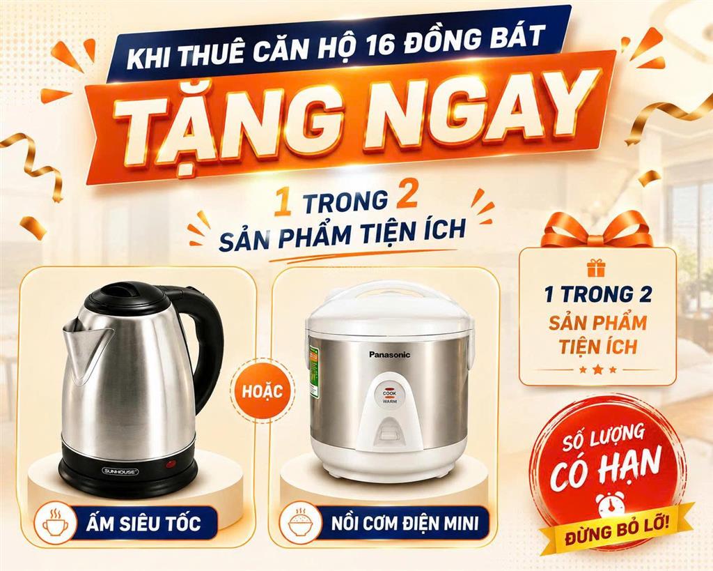 Cho thuê căn hộ chung cư mini cao cấp diện tích 30m2  full nội thất  quà tặng hấp dẫn