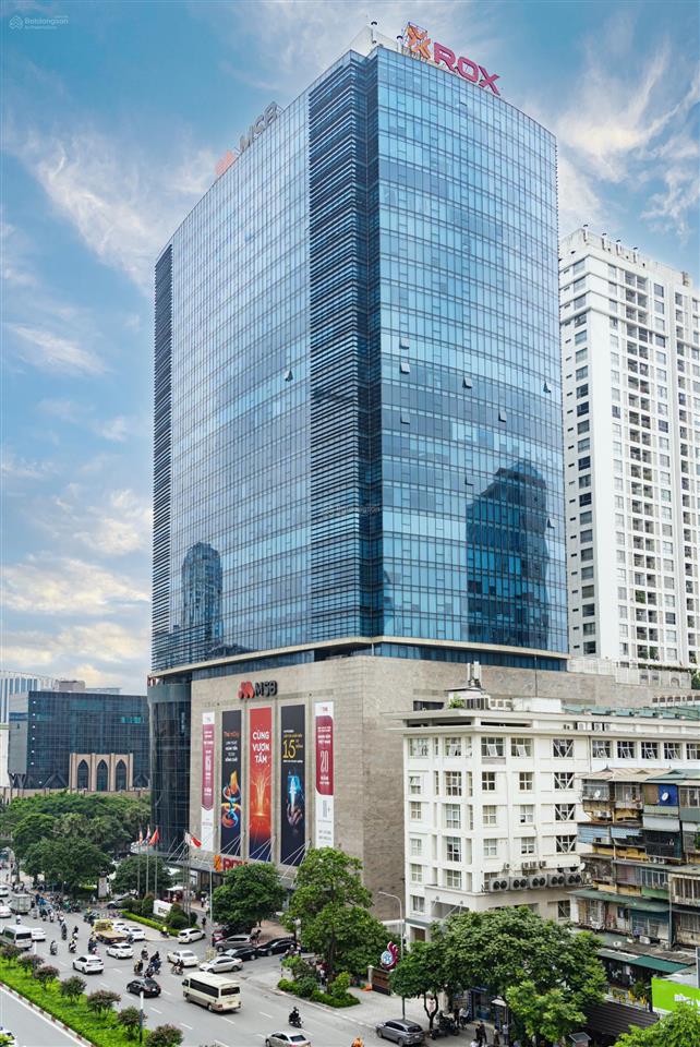 Cho thuê đa dạng diện tích văn phòng hạng a  500m² rox tower nguyễn chí thanh, ưu đãi đến 6 tháng