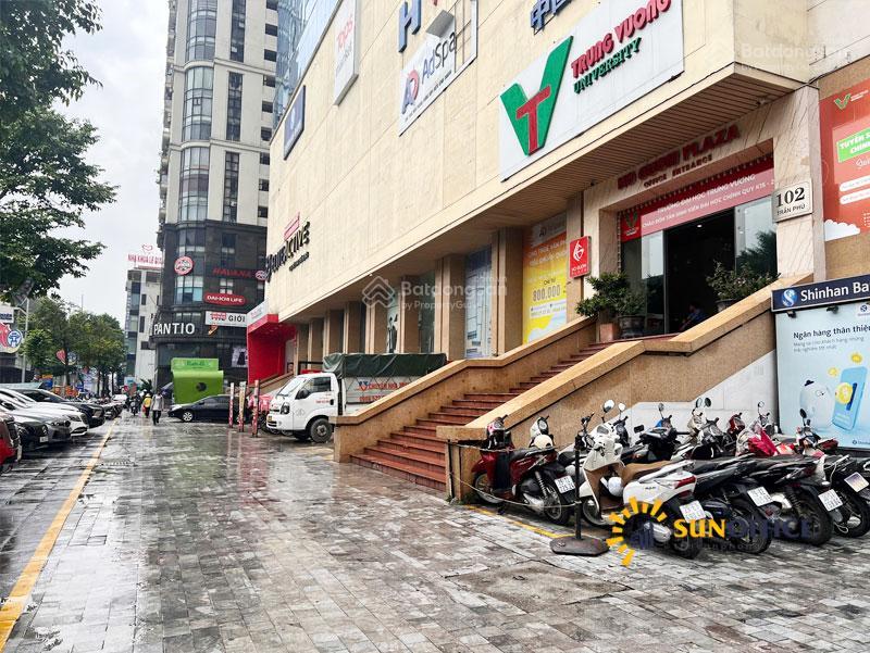 Mặt bằng thương mại hầm b1 hồ gươm plaza 180m2
