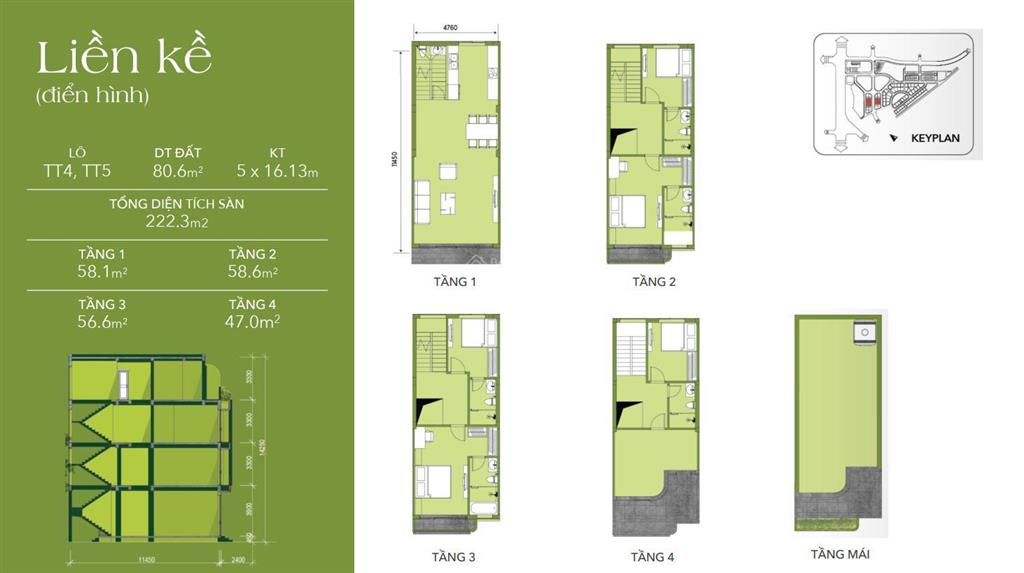 Cần nhượng lại suất mua căn liền kề vista văn la 80m2 ngay chân chung cư được vào tên trực tiếp hđ