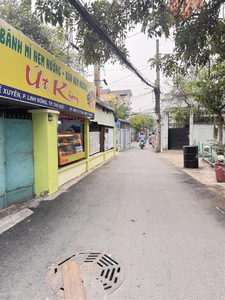 Đất ngang 7m5 x 25m, full thổ 179m2, hẻm thông xe tải. giáp lý tế xuyên ngay ubnd p. linh đông.