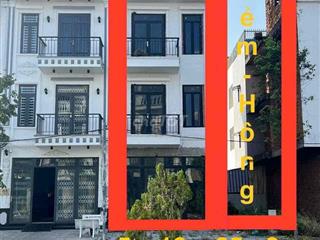Nhà shophouse 4 tầng kế gốc hẻm hông và hẻm sau lộ 30m Kdc Hồng Loan