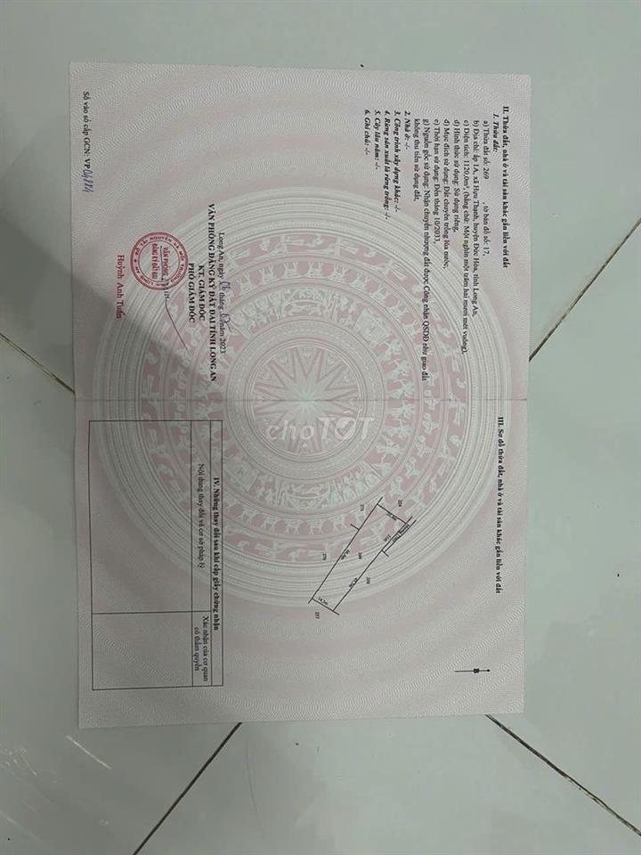 Hơn 1000mv chỉ 600tr tại Đức Hòa Long An