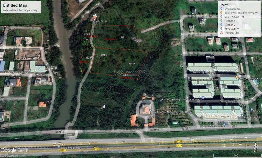Chính chủ bán 1,7 ha đất qh giáo dục (trường thtp), kế kdc nam phan, gần đỗ xuân hợp & global city