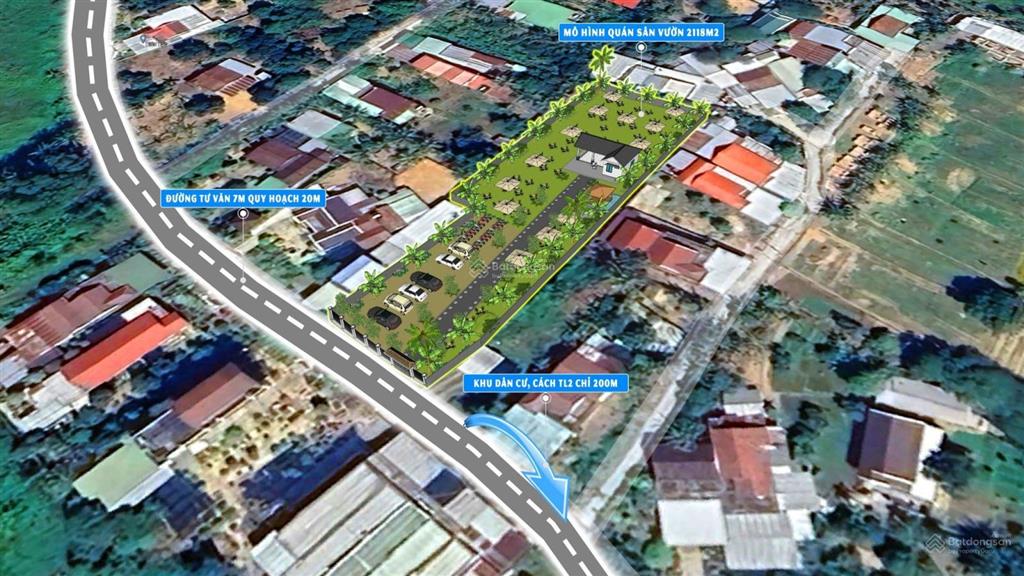 Cho thuê dài hạn hơn 2100m2, đất thổ cư, khu dân cư tại đường tư văn, diên lạc, kh  kinh doanh