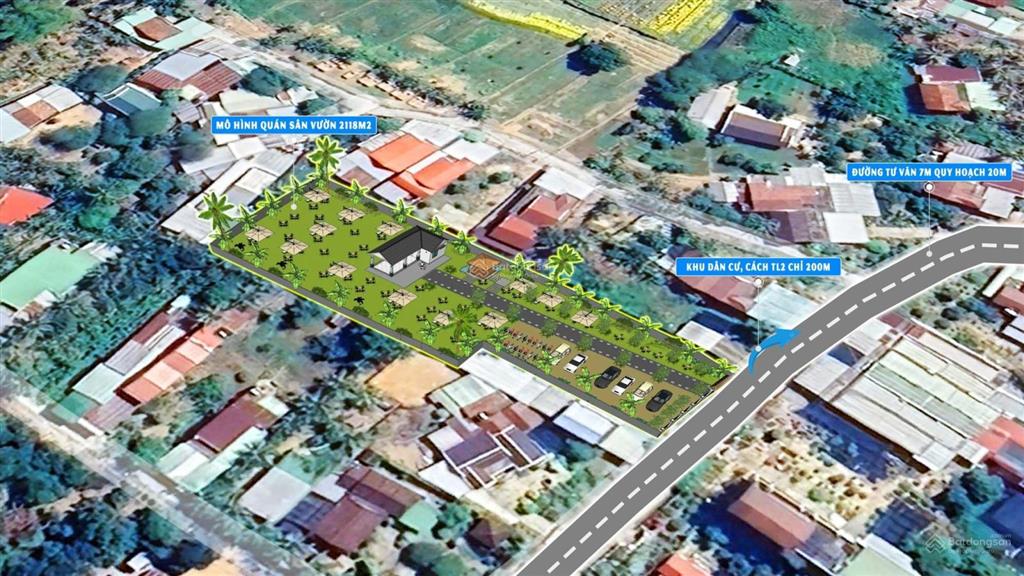 Cho thuê dài hạn hơn 2100m2, đất thổ cư, khu dân cư tại đường tư văn, diên lạc, kh  kinh doanh