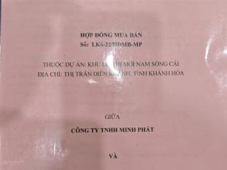 Bán 146m2 đất khu đô thị nam sông cái, diên khánh giá rẻ chỉ 14.9 triệu/m2