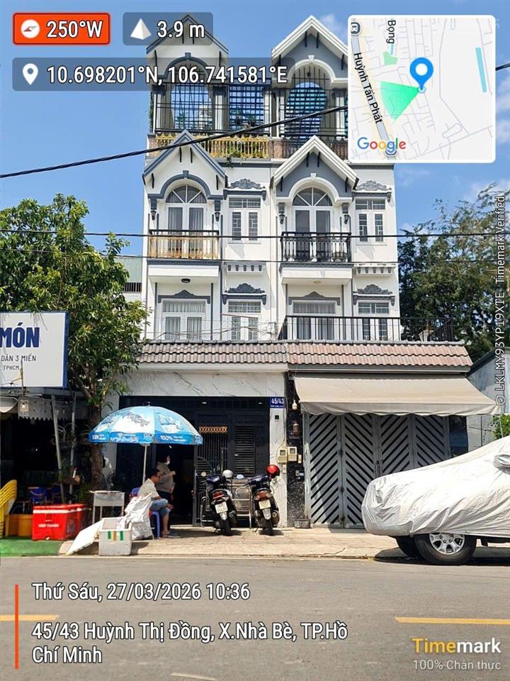 Ngộp bank giảm giá mạnh 1 tỷ bán nhà phố đường 20m mặt tiền huỳnh thị đồng