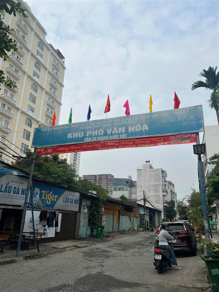 Nợ bank giảm giá mạnh bán nhanh lô đất khu dân cư tạ ngọc thảo đường hoàng quốc việt quận 7