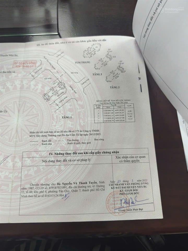 Nhà đẹp 4 tầng. trục chính kdc the sun. mt đường 8m. giá chỉ 6,85 tỷ tl