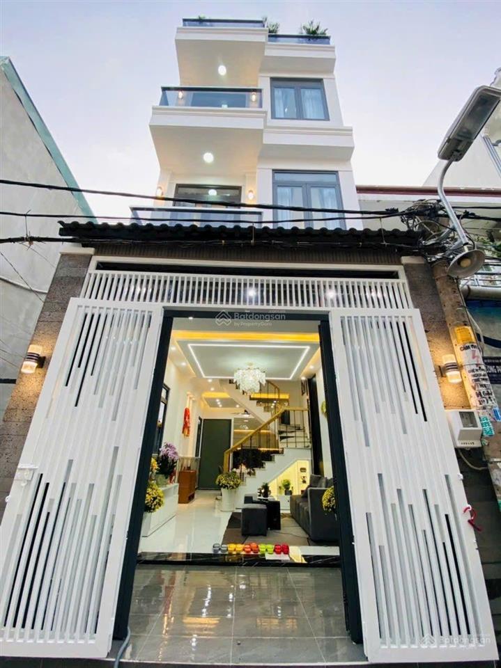 Bán nhà 4 tầng hẻm xe hơi 2174/2/2 huỳnh tấn phát, tt nhà bè. tặng full nội thất. giá 6.05 tỷ