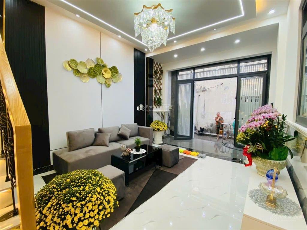 Bán nhà 4 tầng hẻm xe hơi 2174/2/2 huỳnh tấn phát, tt nhà bè. tặng full nội thất. giá 6.05 tỷ