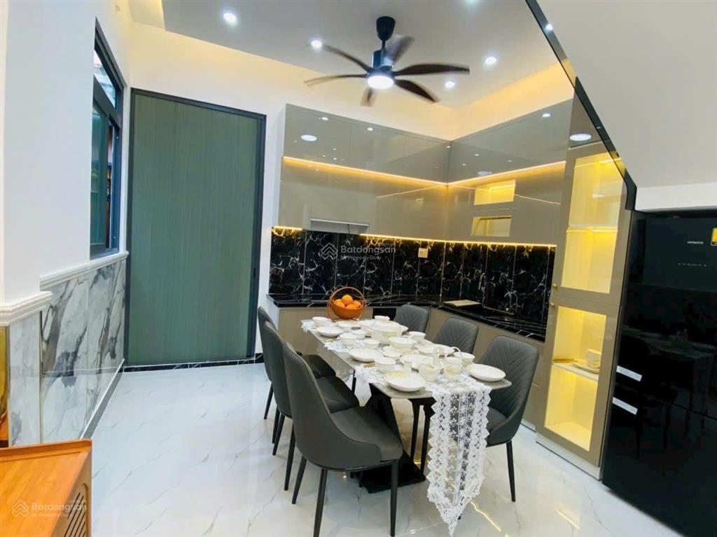 Bán nhà 4 tầng hẻm xe hơi 2174/2/2 huỳnh tấn phát, tt nhà bè. tặng full nội thất. giá 6.05 tỷ