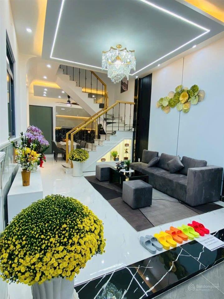 Bán nhà 4 tầng hẻm xe hơi 2174/2/2 huỳnh tấn phát, tt nhà bè. tặng full nội thất. giá 6.05 tỷ