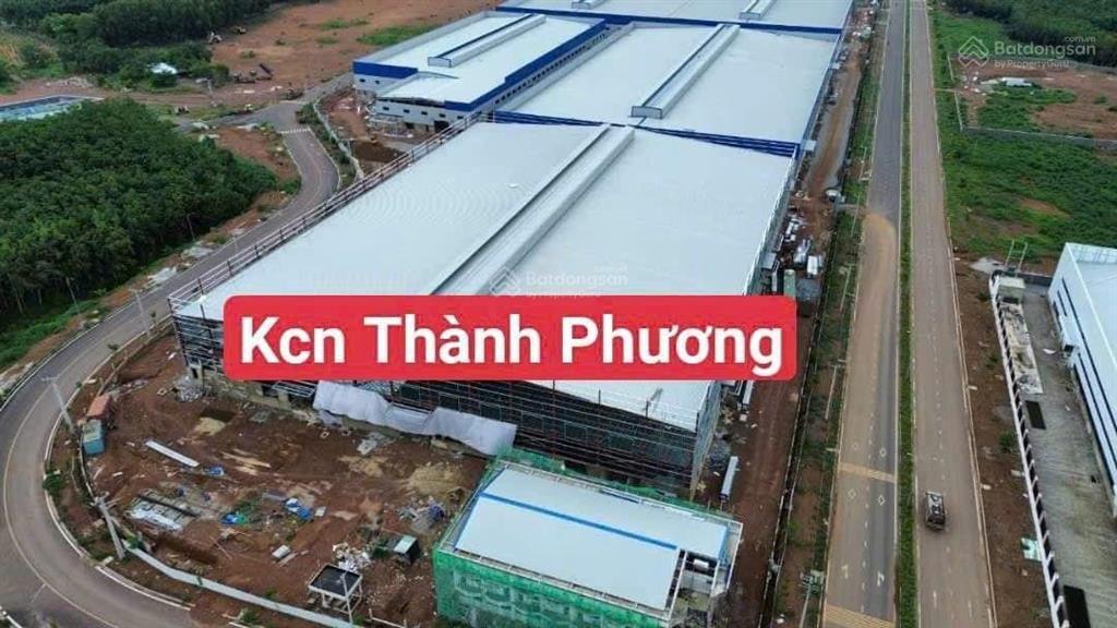 Bán lỗ đất mặt tiền kinh doanh buôn bán cụm khu công nghiệp tân tiến. có hh cho mg