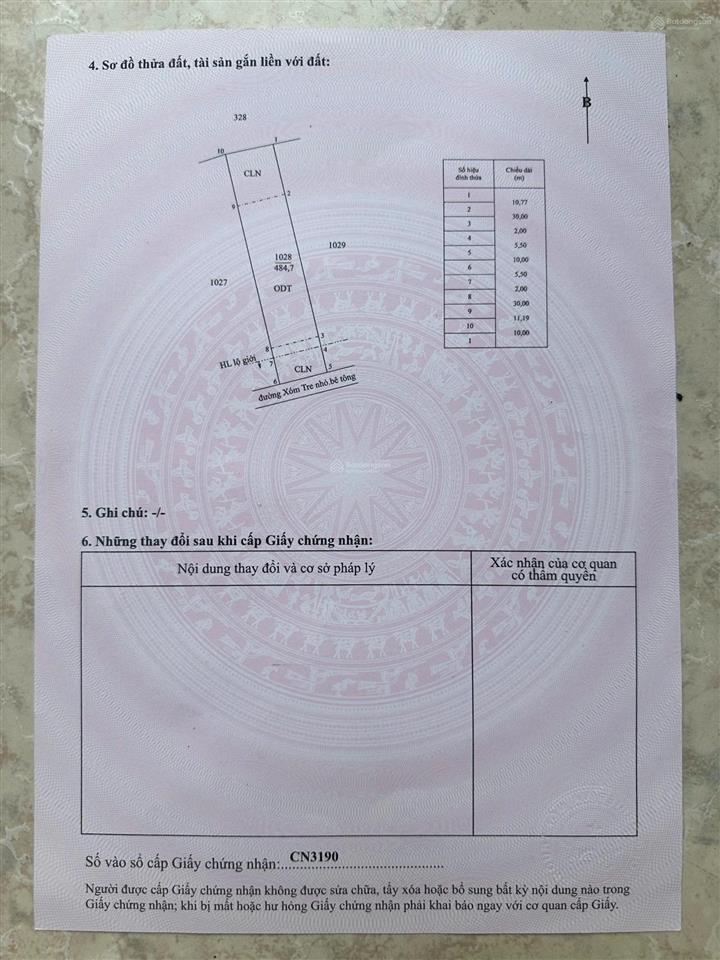 300mv đất ở tại đô thị + 180mv vườn cách ql 50 chỉ 150m cần bán gấp .