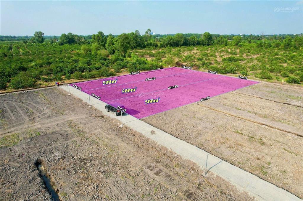500m2 đất vườn gần đường tỉnh lộ 816, 295 triệu trọn sổ, đường xe 7 chỗ