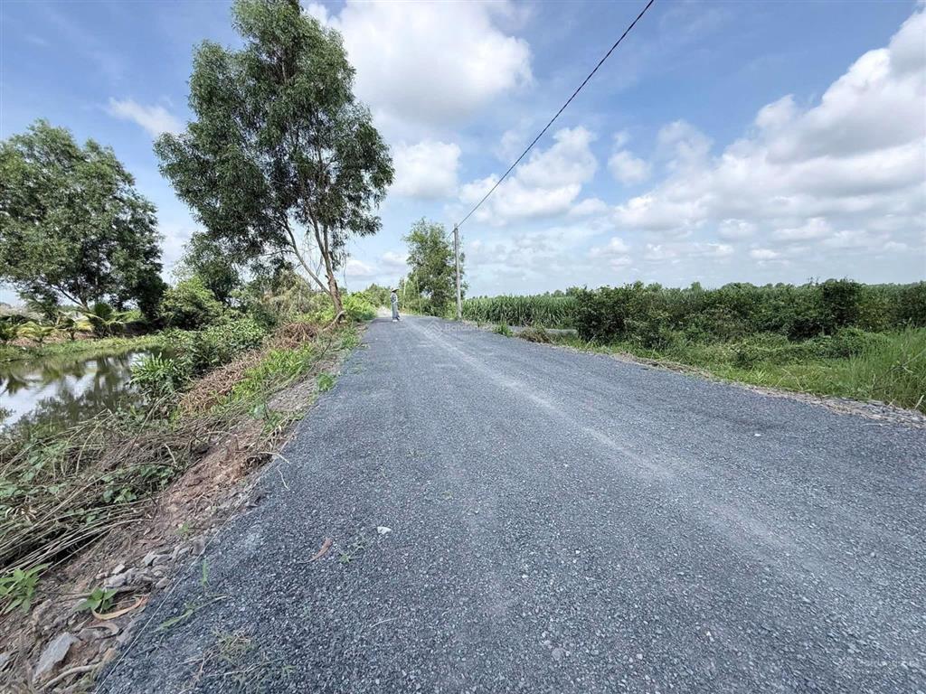 Hàng hiếm tại tỉnh lộ 816, 390 triệu, 500m2 đất vườn, view kênh mát mẻ