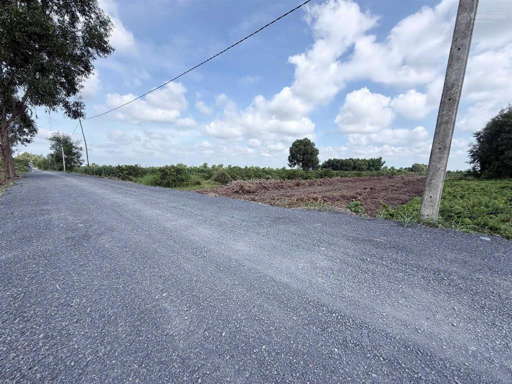 Hàng hiếm tại tỉnh lộ 816, 390 triệu, 500m2 đất vườn, view kênh mát mẻ