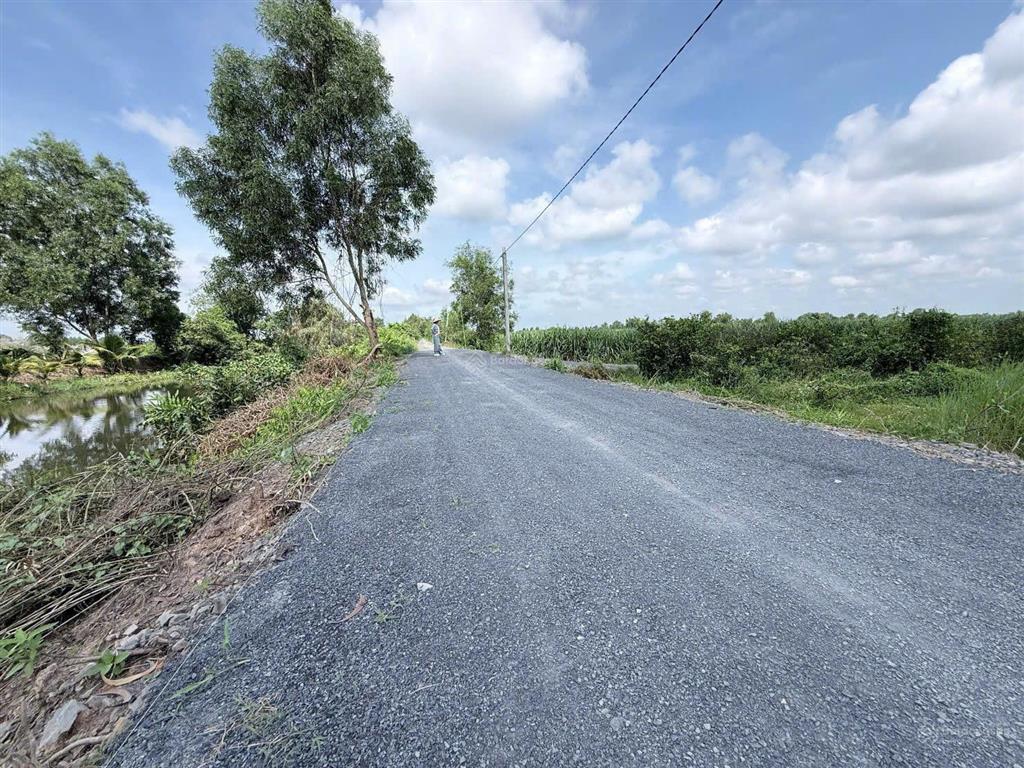Hàng hiếm tại tỉnh lộ 816, 390 triệu, 500m2 đất vườn, view kênh mát mẻ