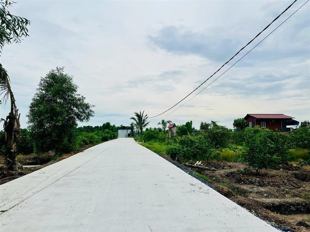 Bán đất đường tl 816 chỉ 420 triệu 1 sổ 500m2 đất vườn tại bến lức  la