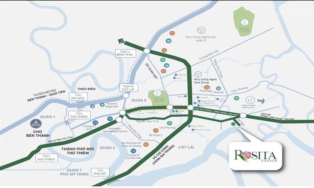 Nhà rosita khang điền full nội thất 5x18.26 khu compound 8.59