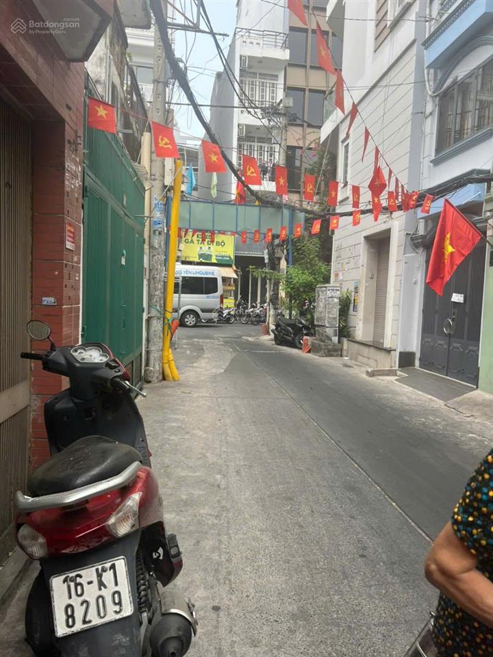 Nhà hxh hồ bá kiện, q.10 dt 82m2 ngang gần 4m, cách mt 20m, sau công viên thỏ trắng giá 21 tỷ tl