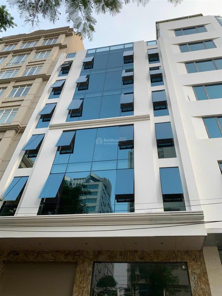 Cho thuê tòa văn phòng 8 tầng x130m2 phố nguyễn chánh, giá 88 triệu/tháng. tell 0934 455 ***