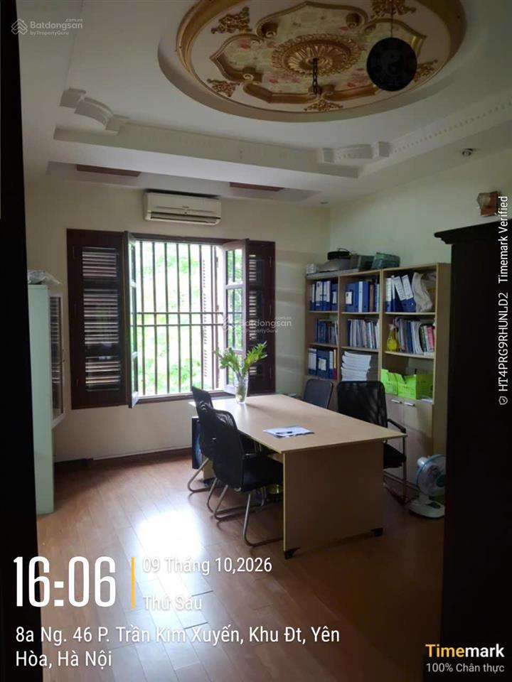 Cho thuê biệt thự lô góc 2 mặt tiền khu đô thị trung yên, dt 150m2 * 5 tầng, vị trí đẹp. giá 50tr