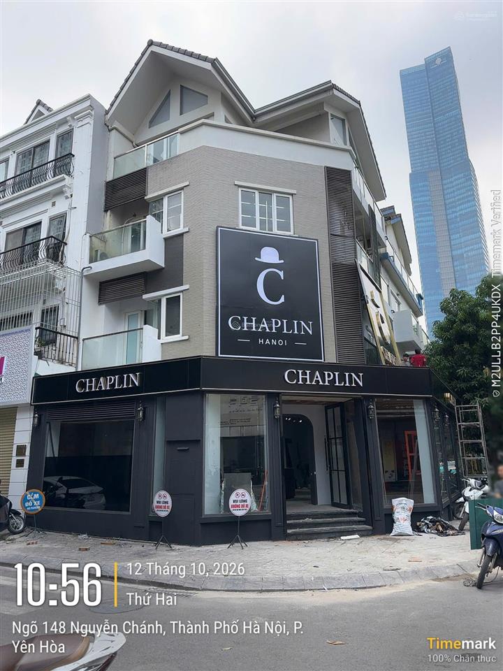 Chính chủ cho thuê căn nhà liền kề lô góc 2 mt khu a10 nguyễn chánh, dt 100m * 4 tầng. giá 55tr