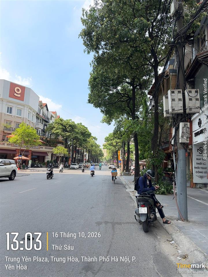 Cho thuê nhà mặt phố tại phường trung hòa, quận cầu giấy, 65 triệu, 80m2 x 5 tầng, tel 0934 455 ***