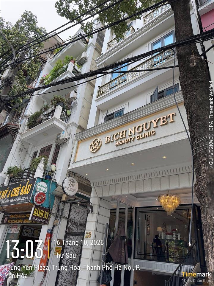 Cho thuê nhà mặt phố tại phường trung hòa, quận cầu giấy, 65 triệu, 80m2 x 5 tầng, tel 0934 455 ***