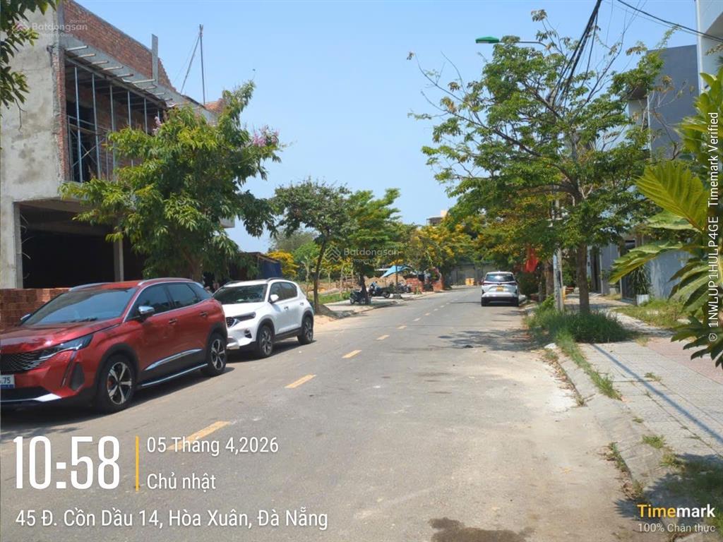 Bán siêu phẩm 2 lô liền kề cồn dầu 14, khu sinh thái hoà xuân, sạch đẹp vị trí gần nguyễn phước lan