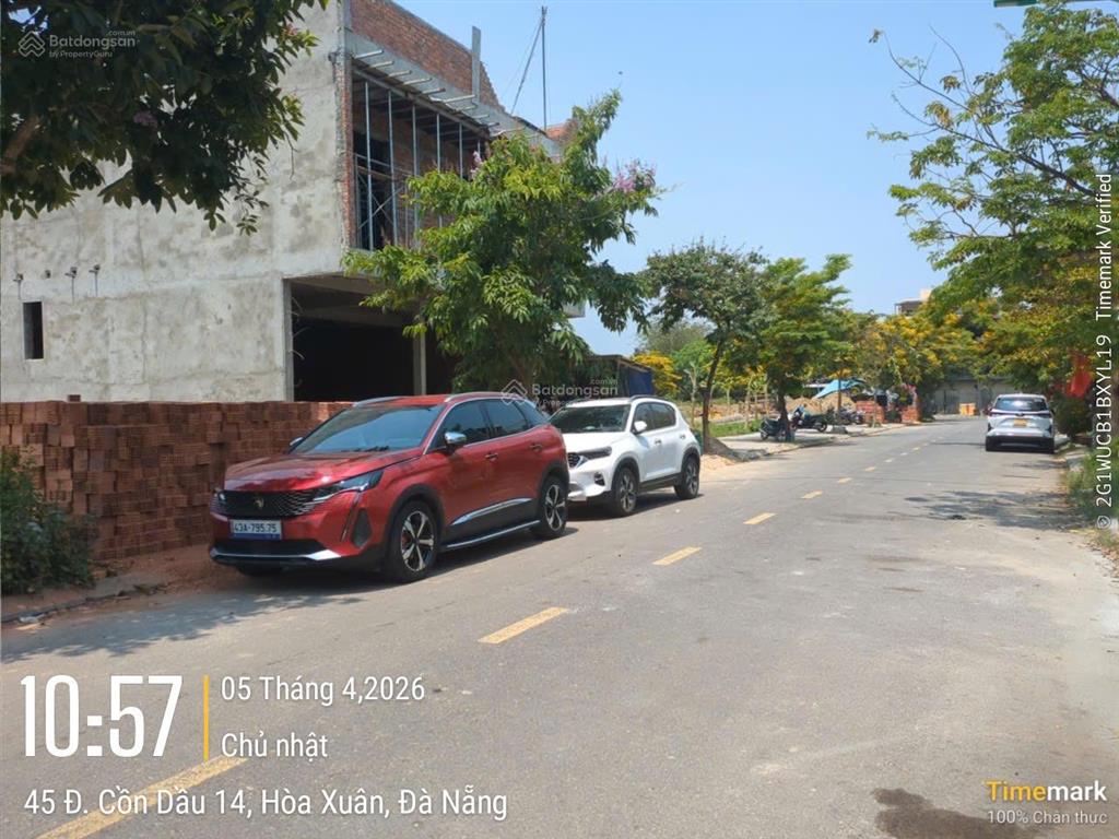 Bán siêu phẩm 2 lô liền kề cồn dầu 14, khu sinh thái hoà xuân, sạch đẹp vị trí gần nguyễn phước lan