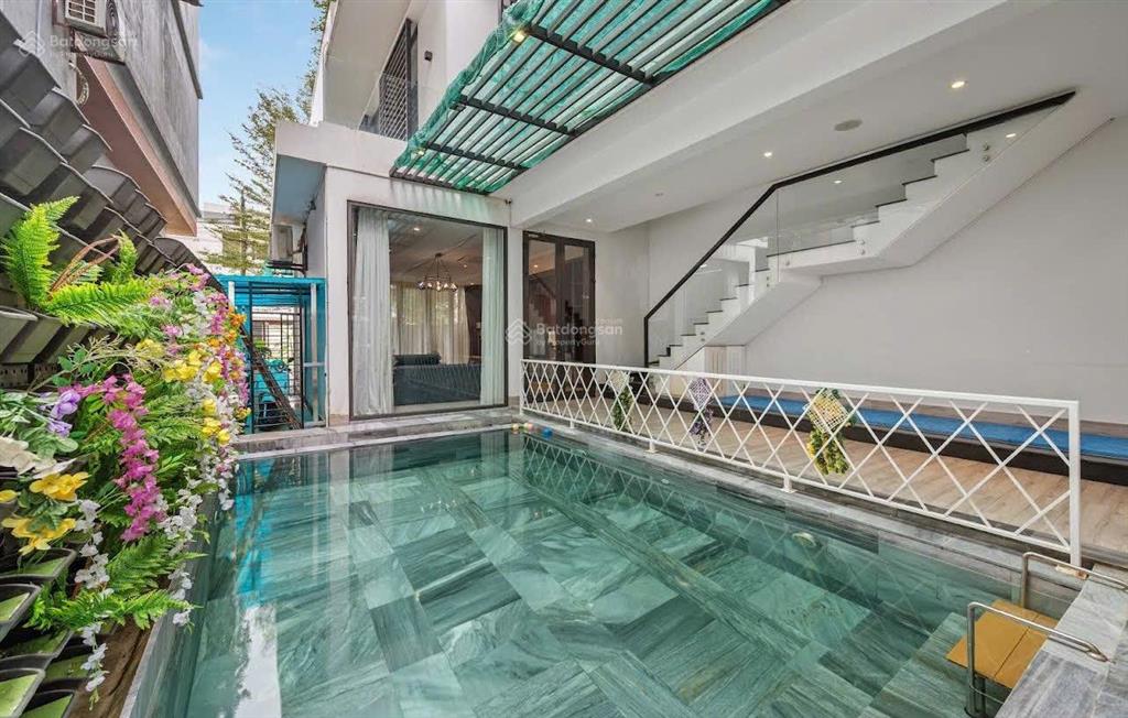 Cho thuê villa đẹp có hồ bơi 3 tầng đường nguyễn đình thi đảo vip hòa xuân