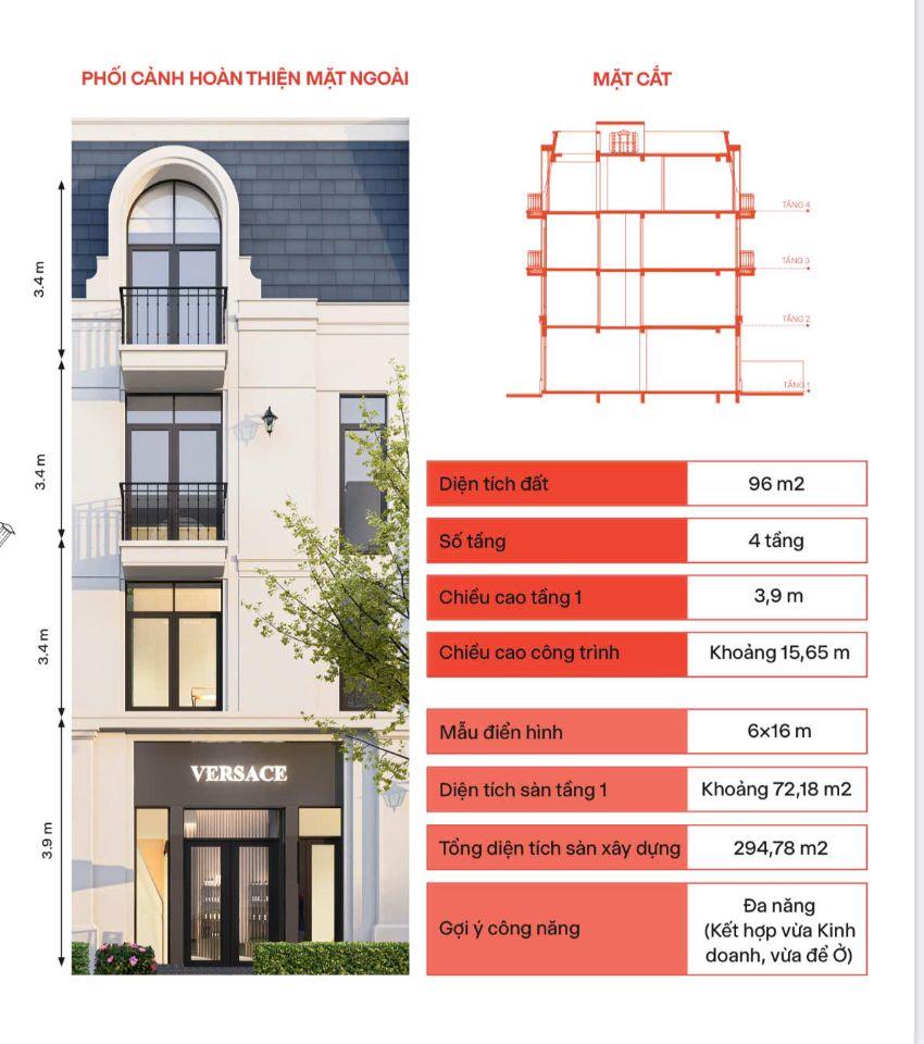 Chủ nhà định cư nước ngoài cần bán gấp căn hộ 96m² dự án Vlasta giá chỉ 8tỷ