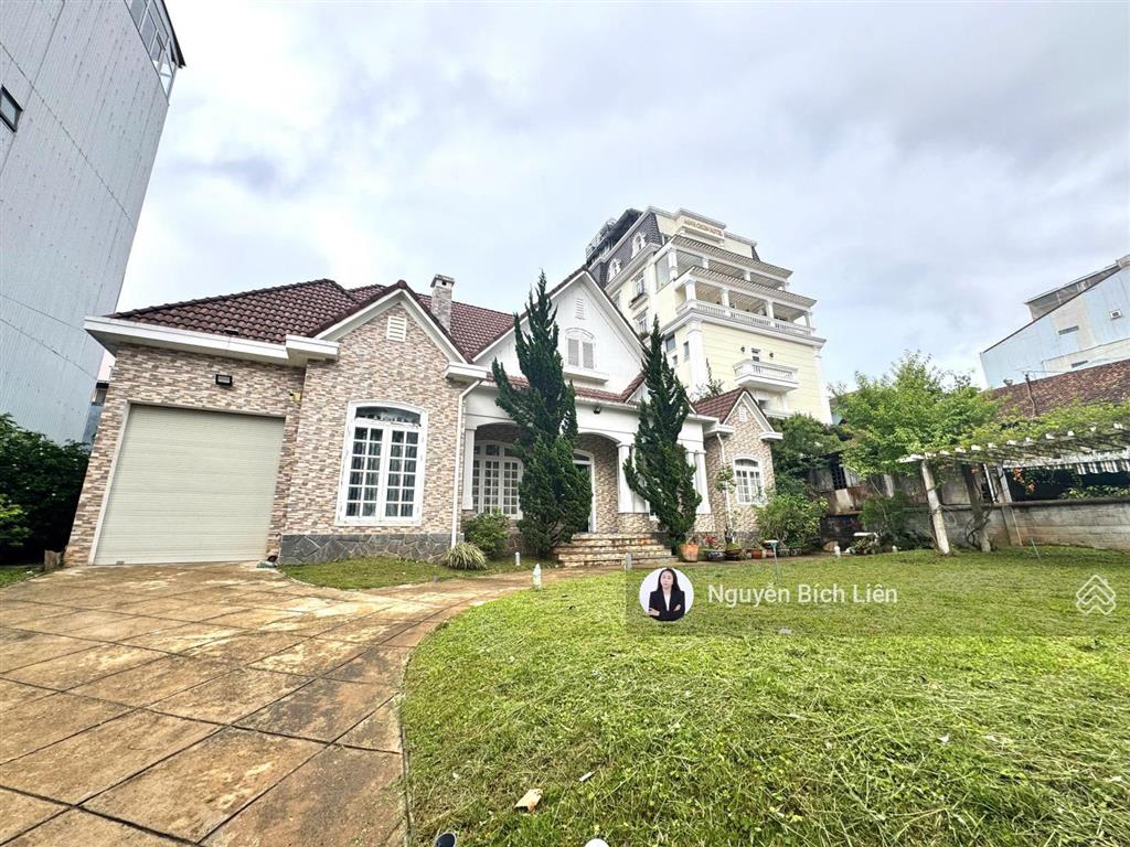 Biệt thự sân vườn 764m² mặt tiền đường đồng tâm đà lạt