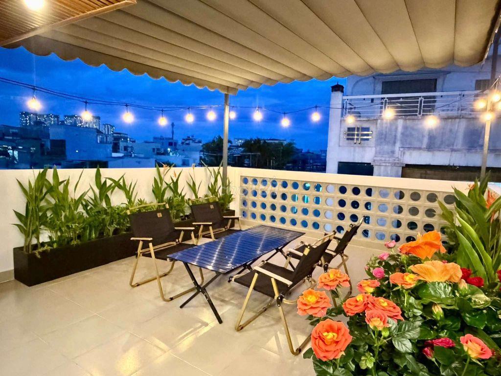 Nhà đúc 3 tấm. Phạm hùng sát Q5