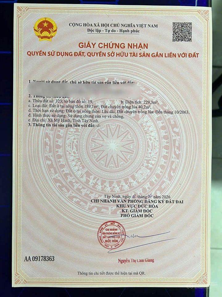 Bán nhà mặt phố tại mặt tiền, tỉnh lộ 824, 240m2, giá cực chất 8 tỷ