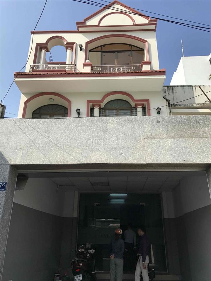 Cho thuê nhà mặt tiền đường 637 B Âu Cơ, P Hoà Thạnh , Tân Phú, Hcm