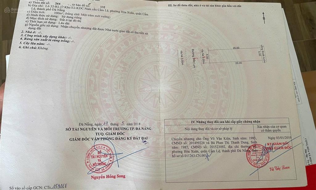 Bán đất đường trần lựu, hoà xuân giá rẻ sập sàn