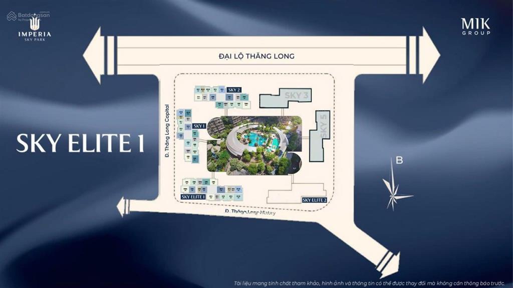 Bán căn 45m²  sky2 imperia sky park  nam an khánh ( 0962 991 ***)