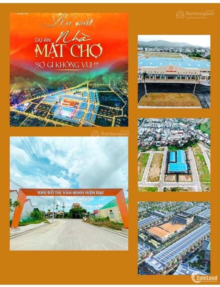 Cực hot mặt chợ kinh doanh khu phố chợ đông phú giá chạm đáy