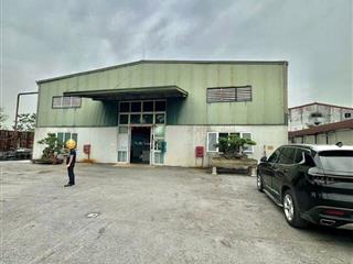 2200m kho xưởng khu vực ga Đông Anh cho thuê, xuất VAT, giá 80k/m