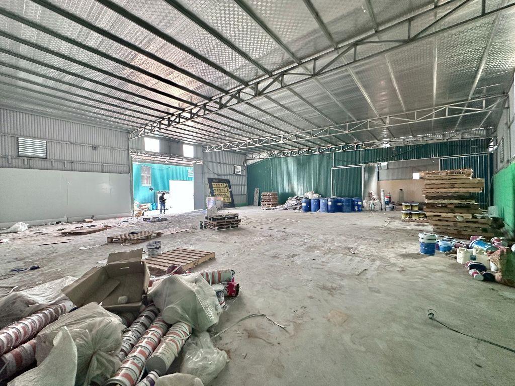 480m kho xưởng sát đường Tứ Hiệp cần cho thuê, có pccc, container đỗ cửa